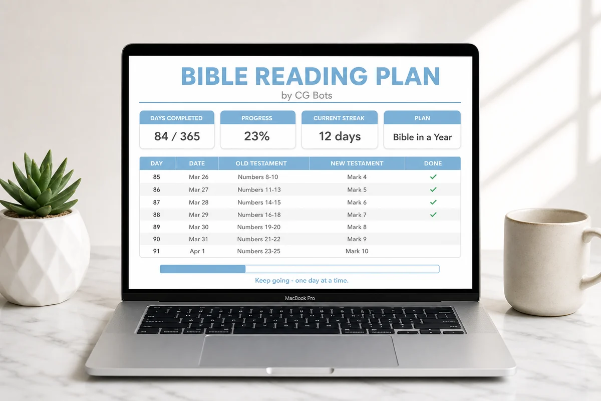 Bible Reading Plan